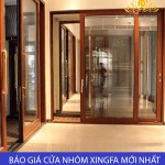 Báo Giá Cửa Nhôm Xingfa Mới Nhất