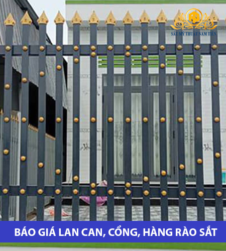 Báo Giá Làm Cửa Cổng, Hàng Rào, Lan Can Sắt Mới Nhất