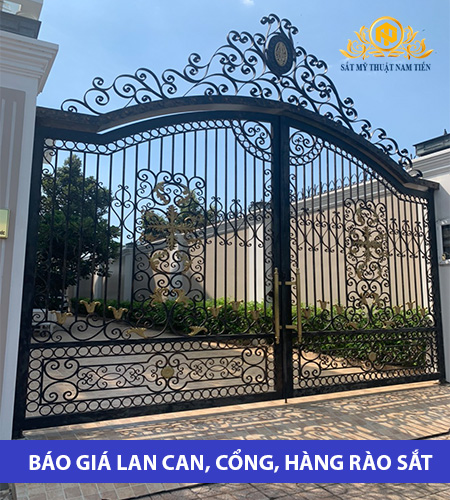 Báo Giá Làm Cửa Cổng, Hàng Rào, Lan Can Sắt Mới Nhất