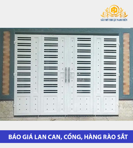 Báo Giá Làm Cửa Cổng, Hàng Rào, Lan Can Sắt Mới Nhất