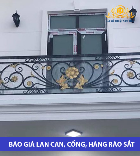 Báo Giá Làm Cửa Cổng, Hàng Rào, Lan Can Sắt Mới Nhất